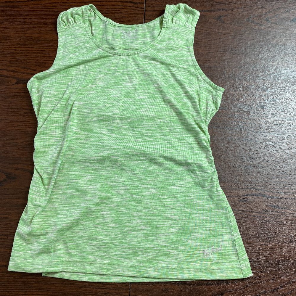Woolrich Avocado Green Tank Top Size Large